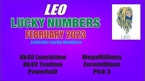 leo lottery predictions